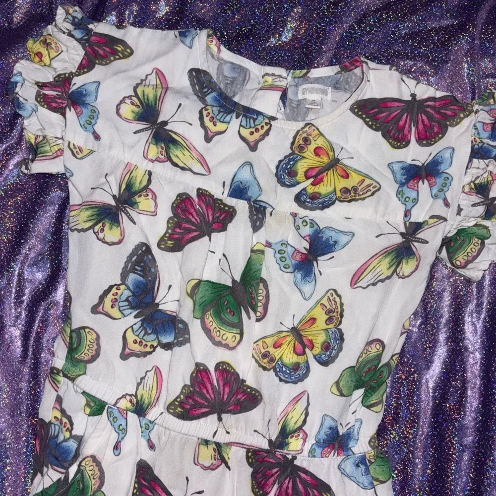 Girls Gymboree Butterfly Jumpsuit